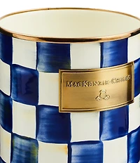 MacKenzie-Childs Check Enamel Utensil Holder