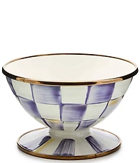 MacKenzie-Childs Check Ice Cream Dish