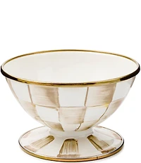 MacKenzie-Childs Check Ice Cream Dish