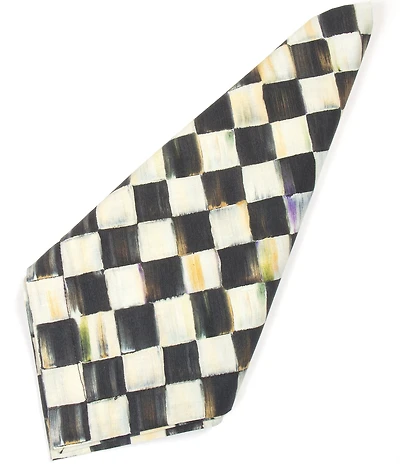 MacKenzie-Childs Check Cotton Napkin