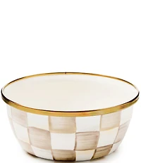 MacKenzie-Childs Check Pinch Bowl