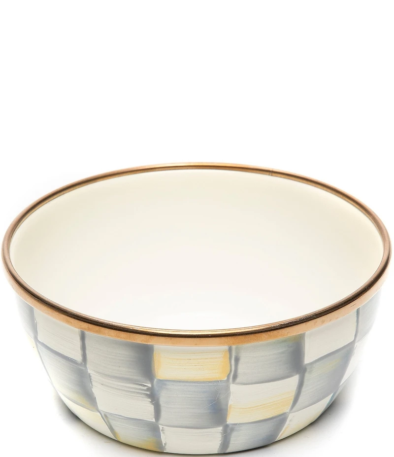 MacKenzie-Childs Check Pinch Bowl