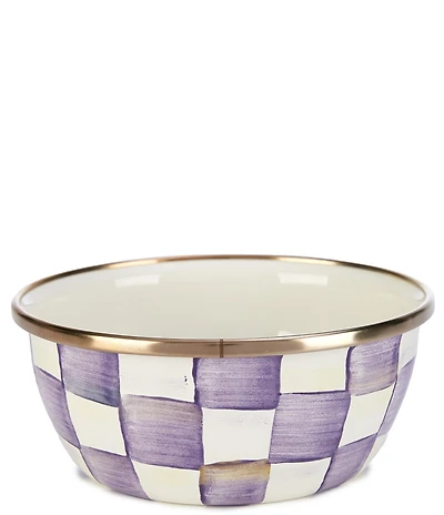 MacKenzie-Childs Check Pinch Bowl