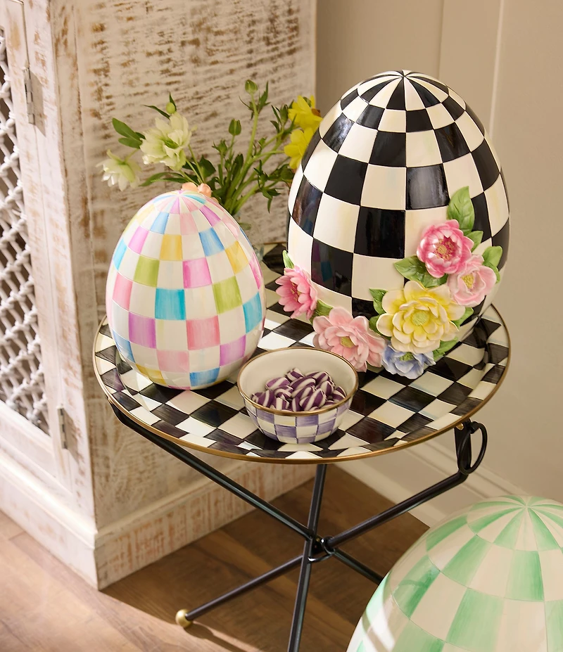 MacKenzie-Childs Check Pinch Bowl