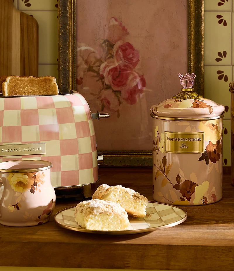 MacKenzie-Childs Check Salad/Dessert Plate