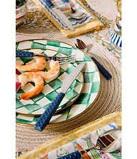 MacKenzie-Childs Check Salad/Dessert Plate