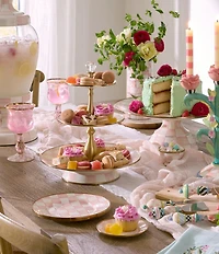 MacKenzie-Childs Check Salad/Dessert Plate