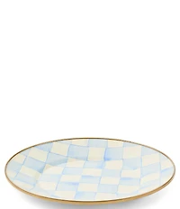 MacKenzie-Childs Check Salad/Dessert Plate