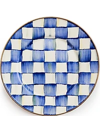 MacKenzie-Childs Check Salad/Dessert Plate