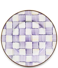 MacKenzie-Childs Check Salad/Dessert Plate