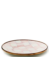 MacKenzie-Childs Rosy Check Saucer