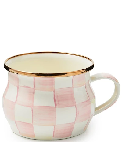 MacKenzie-Childs Rosy Check Teacup