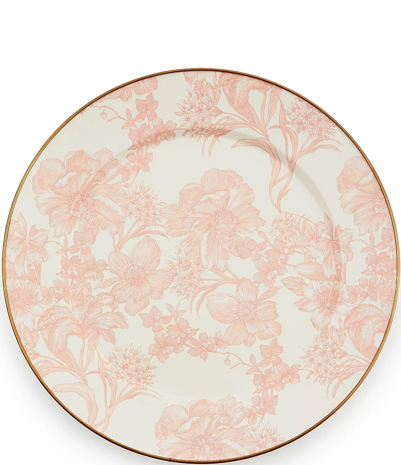 Mackenzie-Childs English Garden Enamel Charger Plate