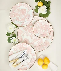 Mackenzie-Childs English Garden Enamel Charger Plate