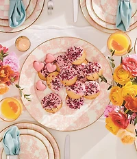 Mackenzie-Childs English Garden Enamel Charger Plate