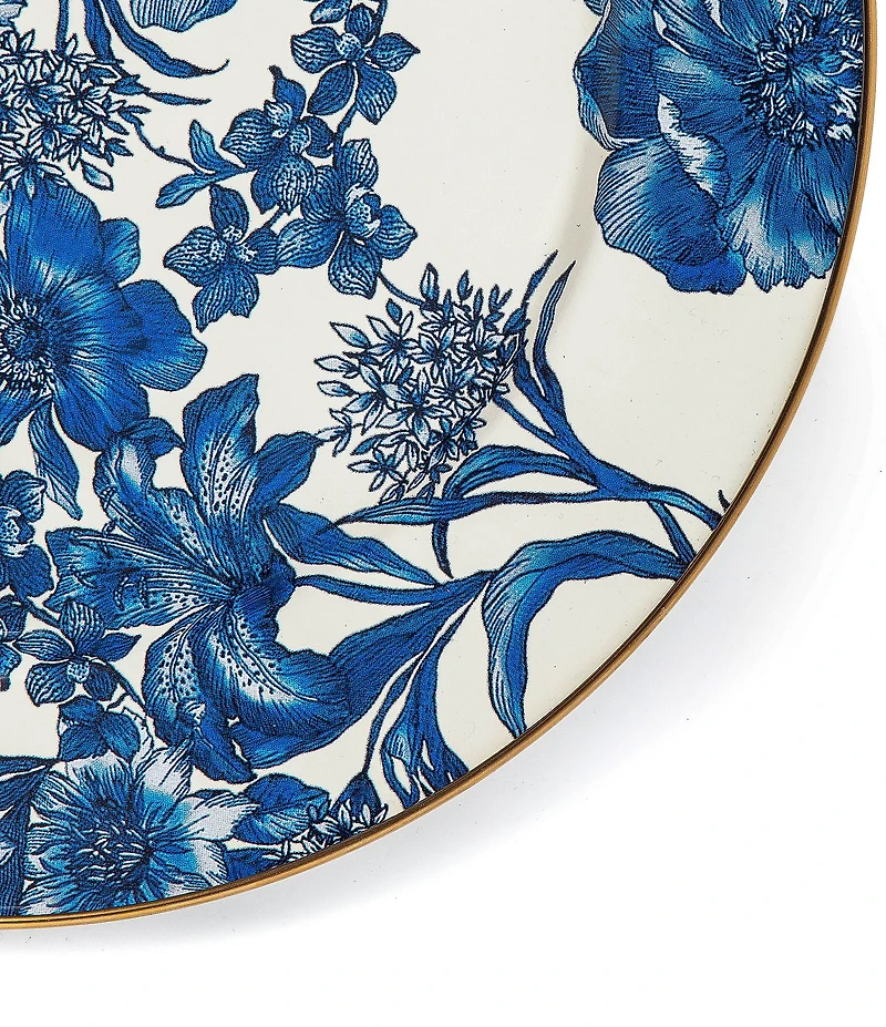 Mackenzie-Childs English Garden Enamel Charger Plate