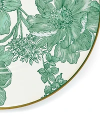 MacKenzie-Childs English Garden Enamel Salad/Dessert Plate