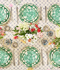 MacKenzie-Childs English Garden Enamel Salad/Dessert Plate