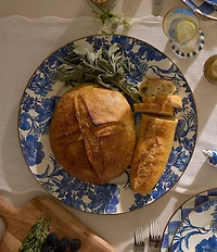 MacKenzie-Childs English Garden Enamel Serving Platter