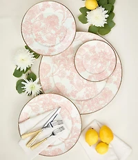 MacKenzie-Childs English Garden Enamel Serving Platter