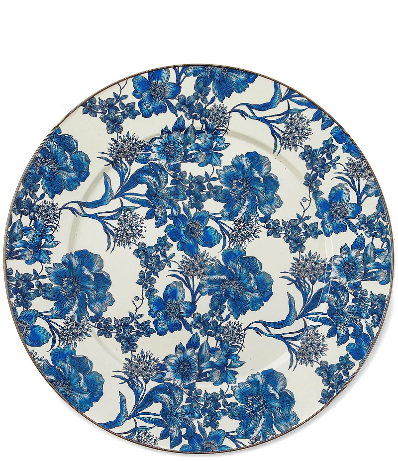 MacKenzie-Childs English Garden Enamel Serving Platter