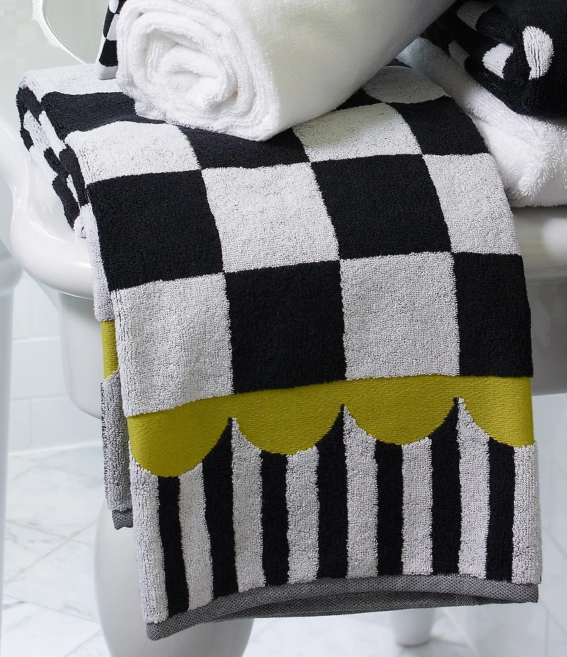 MacKenzie-Childs Check Bath Towels