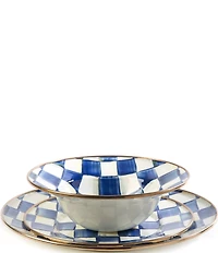 MacKenzie-Childs Check Breakfast Bowl