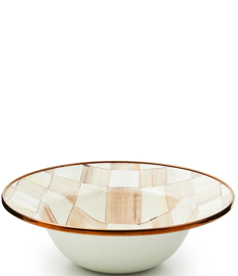 MacKenzie-Childs Check Breakfast Bowl