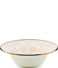 MacKenzie-Childs Check Enamel 12#double; Serving Bowl