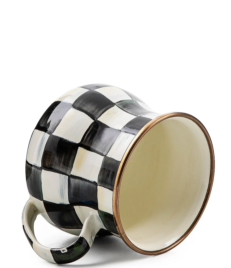 MacKenzie-Childs Check® Enamel Mug
