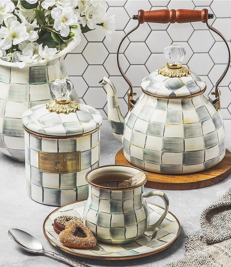 MacKenzie-Childs Check® Enamel Mug