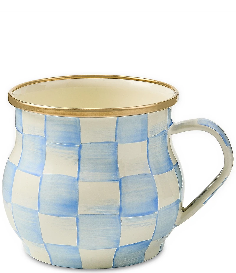 MacKenzie-Childs Check® Enamel Mug