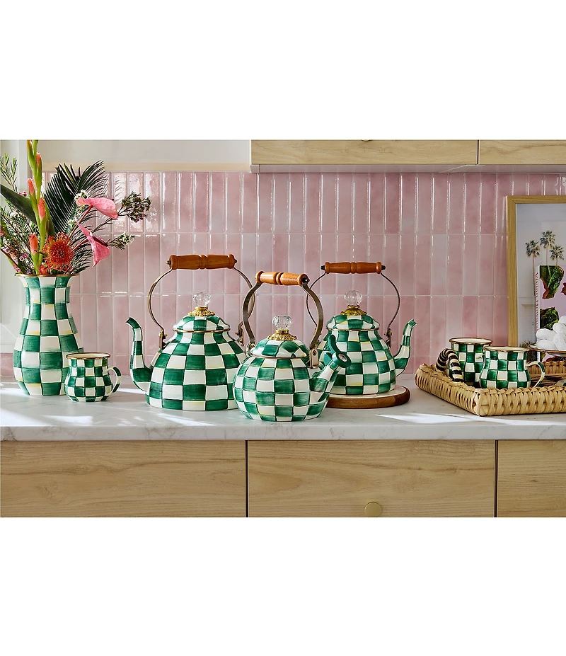 MacKenzie-Childs Check® Enamel Mug