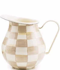 MacKenzie-Childs Check Enamel Pitcher