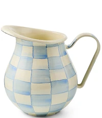 MacKenzie-Childs Check Enamel Pitcher