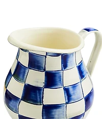 MacKenzie-Childs Check Enamel Pitcher