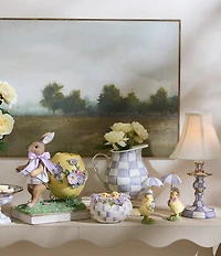 MacKenzie-Childs Check Enamel Pitcher