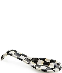 MacKenzie-Childs Check Enamel Spoon Rest