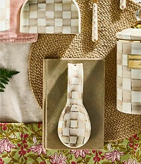 MacKenzie-Childs Check Enamel Spoon Rest