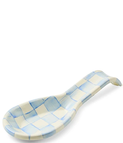 MacKenzie-Childs Check Enamel Spoon Rest
