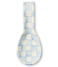 MacKenzie-Childs Check Enamel Spoon Rest