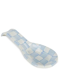 MacKenzie-Childs Check Enamel Spoon Rest