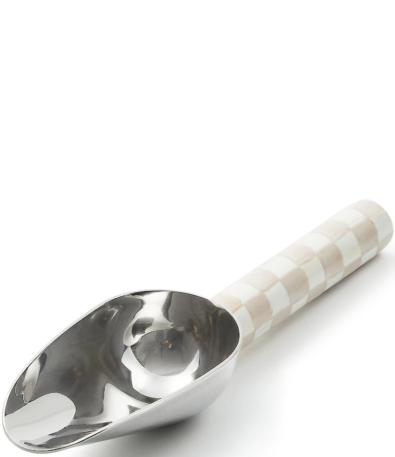 MacKenzie-Childs Small Check Enamel Scoop