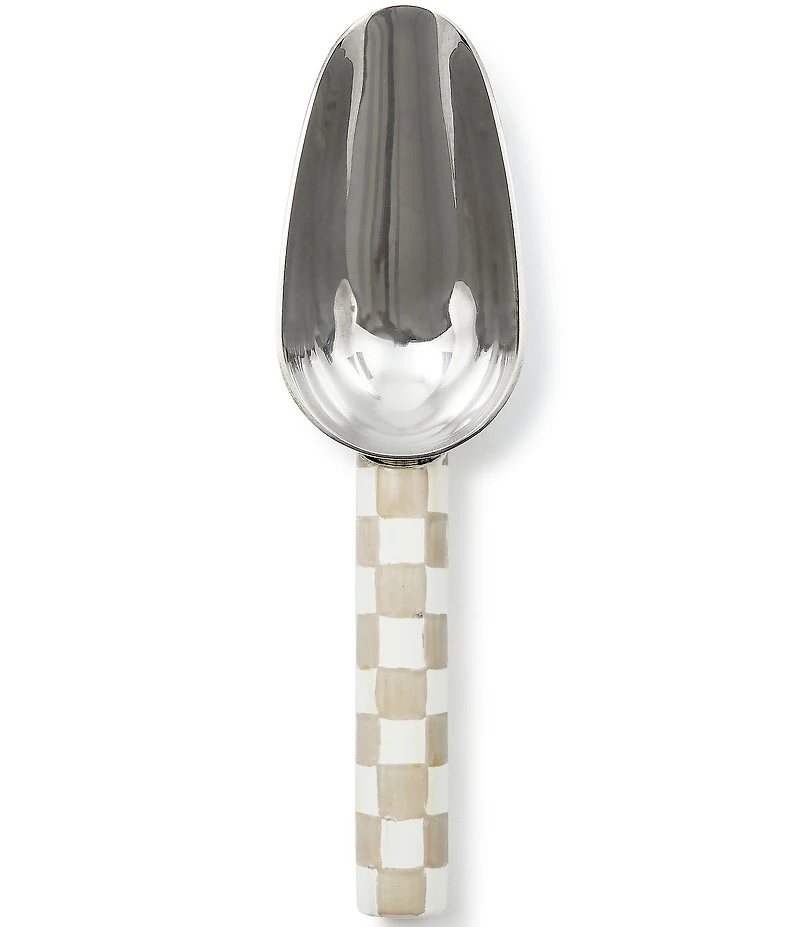 MacKenzie-Childs Small Check Enamel Scoop