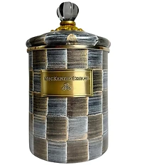MacKenzie-Childs Sophisticheck Enamel Canister