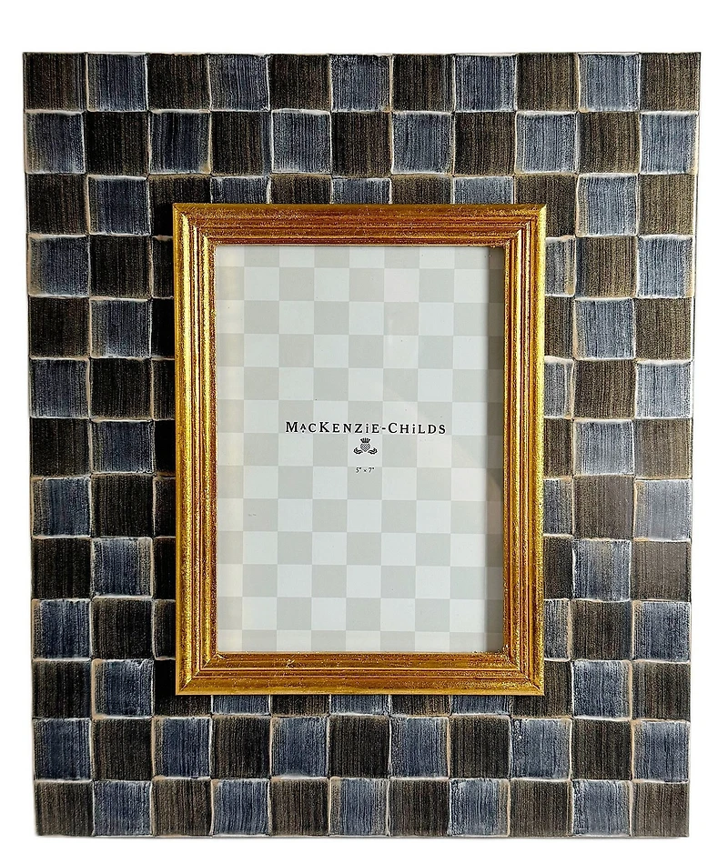 MacKenzie-Childs Sophisticheck Enamel Frame