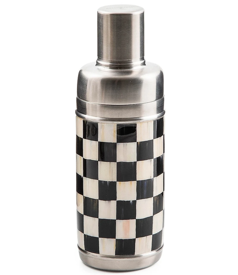 MacKenzie-Childs Check® 3260 Cocktail Shaker