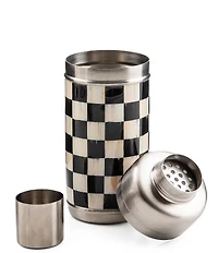 MacKenzie-Childs Check® 3260 Cocktail Shaker