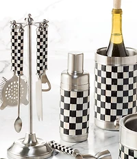 MacKenzie-Childs Check® 3260 Cocktail Shaker