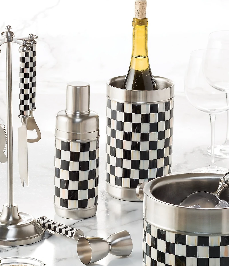 MacKenzie-Childs Check 3260 Wine Cooler
